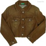 Benetton Új (címkés) Lány Farmerdzseki (Méret: 164) fotó