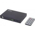 4 portos HDMI megjelenítő távirányítóval, SpeaKa Professional SP-HDS-QMV100 fotó