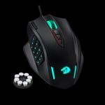 Redragon M908 RGB Vezetékes Gamer Egér – 18 Programozható Gomb, 12400 DPI fotó