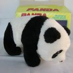 Retro elemes játék plüss panda fotó