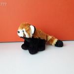 Wild Republic Vörös panda plüss medve ritkaság Macskamedve plüss kabala ! 17 x 30 cm-es ! ÉLETHŰ ! fotó