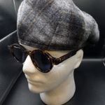 Szuper férfi 57 / S téli bélelt, gyapjú, fülvédős lapos sapka / flat cap fotó
