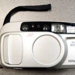régi Minolta Riva Zoom 70 analóg fényképezőgép kamera ritkaság fotó