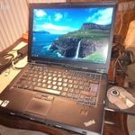 Lenovo Core2 Thinkpad kamerás notebook, 60 GB SSD, 4 GB ram, 2 órás akku fotó
