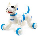 Távirányítós robot kutya, kék fotó