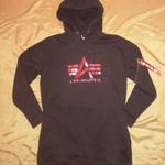 Nagyon szuper ALPHA INDUSTRIES női hoodie pamutruha - S/M - Hibátlan! fotó