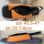 ÚJ 40-40.5-es extra látványos puha bőr szandál CSAK 3900Ft fotó