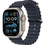 Apple Watch Ultra2 v2 Cellular 49mm titántok, tengerészkék szíj fotó