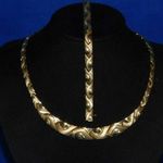 Arany női 14k nyakék + karlánc 37.2 gr fotó