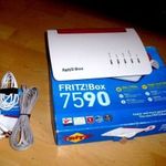 FRITZ!Box 7590 WLAN AC + N Prémium Router Garanciával! + Ajándék FRITZ!WLAN Repeater 310 fotó