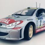 Peugeot 206 WRC Auriol Solido 1: 18 fotó