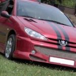 Peugeot 206 első lökhárító fotó
