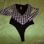 Mayo Chix Fekete-Fehér Body S/M Új, címkés fotó