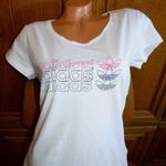 ADIDAS FEHÉR, PAMUT FELSŐ S - M fotó