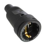 Plug-in base Kopp Levegő Fekete 250 V 16 A fotó