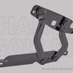 Ford Fiesta 2008-2013 - Gépháztető zsanér jobb fotó