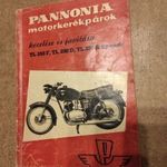 Pannónia Tl 250 javítási és kezelési útmutató fotó