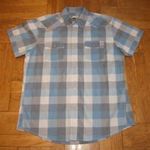 Újszerű SLIM FIT kockás 100% pamutvászon ing L -XL-es NMÁ fotó