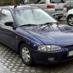 Mitsubishi Colt ablak légterelő, 2db-os, 1996-2003, 3 ajtós fotó