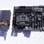 Gigabyte alaplap + hűtő fotó