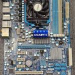 Gigabyte GA-MA770T-UD3 Alaplap + AMD Phenom II X2 555 Processzor + 4Gb DDR3 Memória. fotó