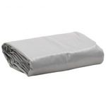 szürke ponyva 5 x 5 m 650 g/m? fotó