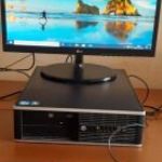 HP asztali számítógép monitorral fotó