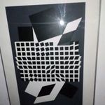 Victor Vasarely, "Oeta", nagyméretű, modern absztrakt alkotás, 1 forintról, minimálár nélkül! fotó