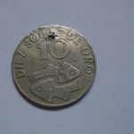 Peru Diez Soles De Oro 196? fotó