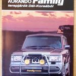 SsangYong Korando Family prospektus 1994-ből fotó
