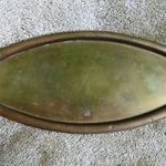 Régi alpakka tálca 35 cm fotó