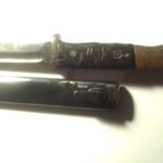 K-98 Német szurony. régi tokkal. fotó