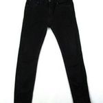 EREDETI LEVIS 519 HI-BALL (W32) *EXCLUSIVE* FÉRFI *MINŐSÉGI* FEKETE SZTRECCSES FARMERNADRÁG fotó