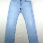 EREDETI LEVIS 501 (W31 / L32) *EXCLUSIVE* FÉRFI *LUXUS MINŐSÉGI* VILÁGOSKÉK SZTRECCSES FARMER fotó