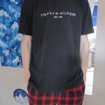 Tommy Hilfiger fekete fiú/férfi póló XL/XXL/XXXL P3. 0425 fotó
