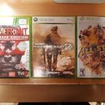 Xbox 360 Homefront, Call of Duty MW2, WWE All Stars Xbox Játékok ! fotó