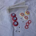 [ABC] Aranycsapat és Vác retro gombfoci bábuk (5178) fotó