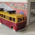 Retró Ikarus 60 trolibusz játék modell fotó