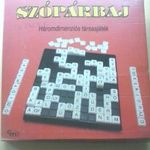 Szópárbaj Háromdimenziós retro társasjáték fotó