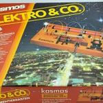 KOSMOS Elektro & Co. elektromos kísérletező készlet – RETRO, BONTATLAN tartalommal! fotó