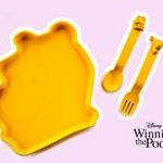 Tupperware Disney Szett- Winnie Pooh tányér és evőeszköz fotó