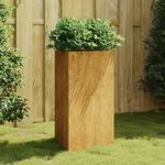 corten acél kerti növénytartó 50x43x75 cm fotó