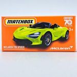 McLaren 720 Spider 1: 64 Matchbox Zöld fotó