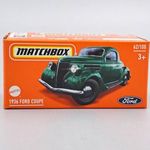 Ford Coupe 1936 1: 64 Matchbox zöld D fotó
