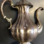 Antik Ezüst Tea Kiöntö Jelezve 816g Dianás fotó