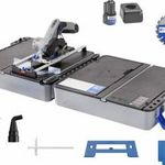 Dremel DREMEL Mobile Ságestation 12V mit Ságetisch-Koffer und Láser CS12V-S1C Gérvágó- és asztali... fotó