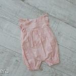 Marks&Spencer rózsaszín hímzett virágos playsuit 0-3 hó - Tovább is jó lehet! fotó