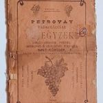 Petrovay faiskola árjegyzék Nagykörű 1904. Jász-Nagykun-Szolnok facsemete gyümölcs dinnye katalógus fotó