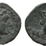 Aeolis, Myrina i.e. 2szd. Helios, ókori görög bronz fotó