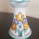 Habán 14cm magas gyertyatartó. fotó
